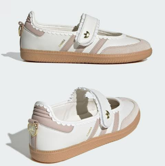 Adidas Samba Jane white and gum