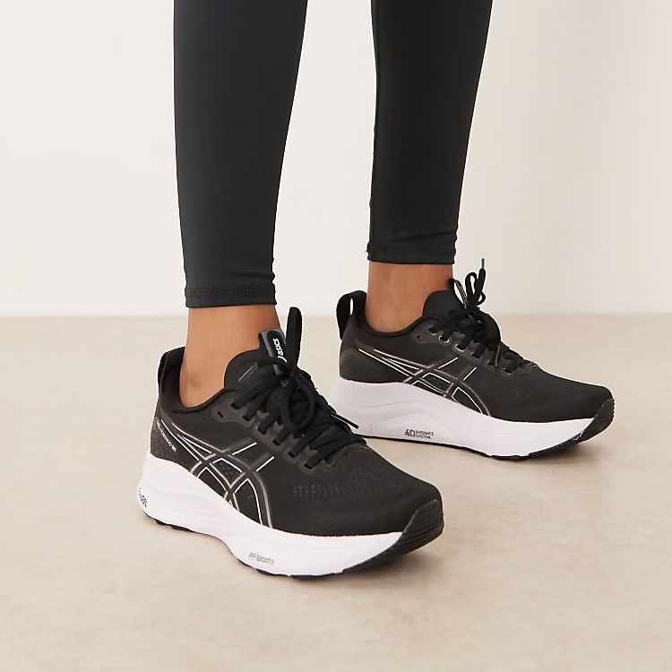 ASICS Men's Gel-Kayano 32 Running Shoes, Black/white
