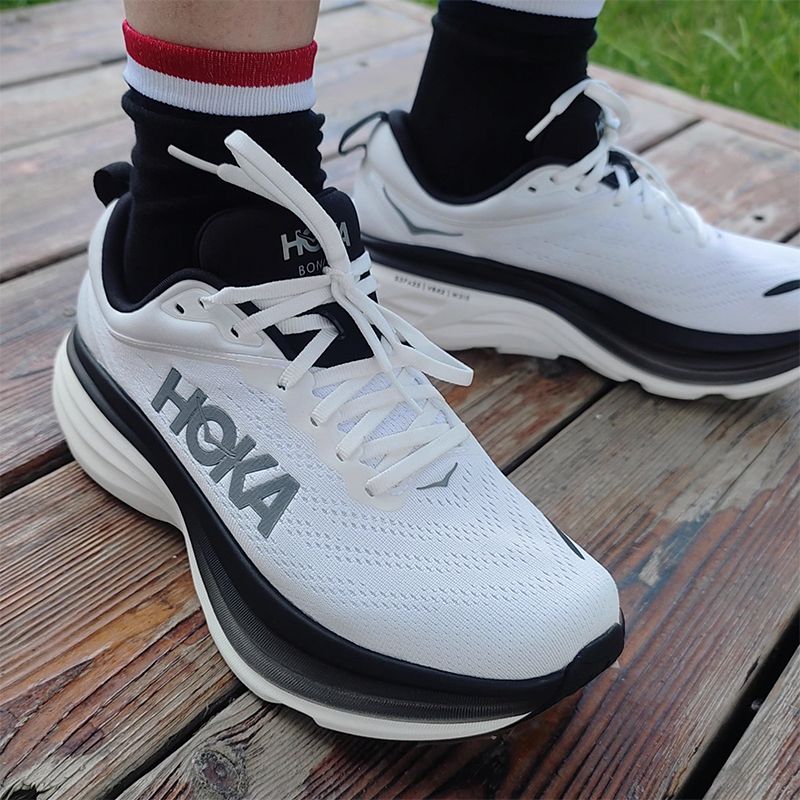 Hoka One One Bondi 8 ‘White/Black’
