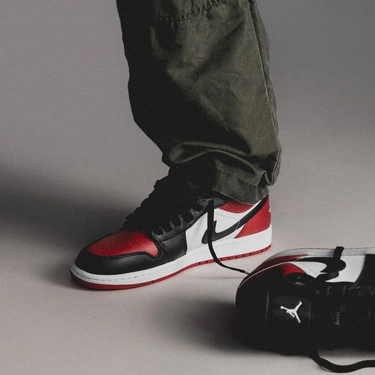 Air Jordan 1 Low 'Bred Toe'