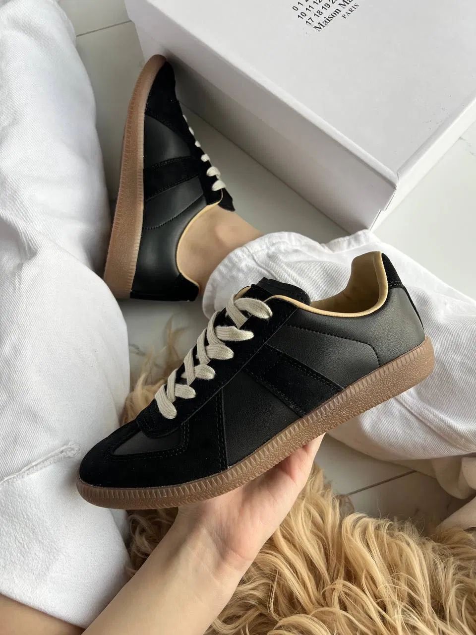 Maison Margiela Replica low-top Black
