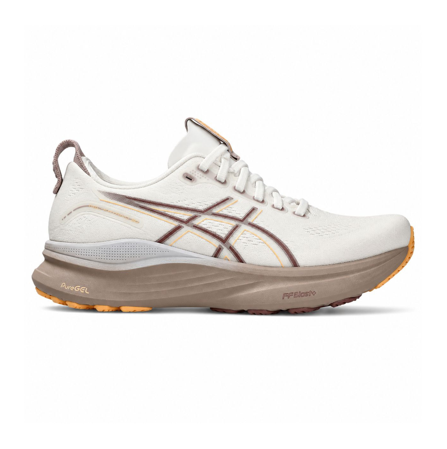 ASICS Men's Gel-Kayano 32 Running Shoes,  White/GRAPHITE GREY