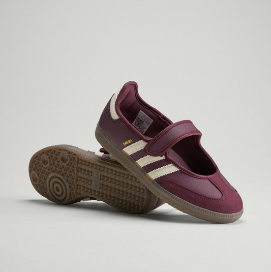 Adidas Samba Jane burgundy