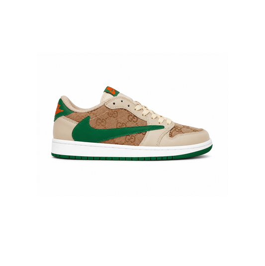 Travis Scott x Air Jordan 1 Low "beige Gucci" KIds