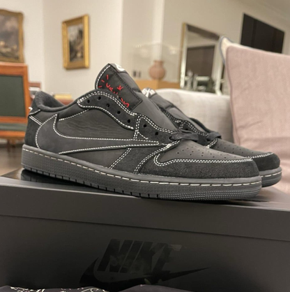 Jordan x Travis Scott Air Jordan 1 Low OG "Black Phantom" 🖤
