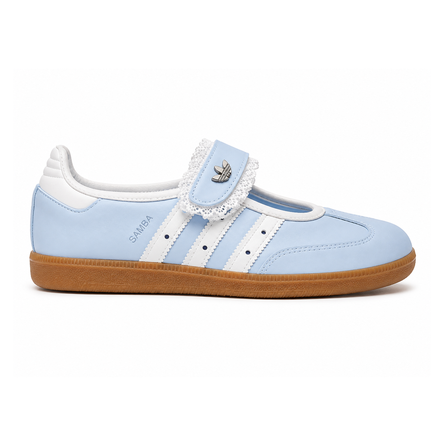 Adidas Samba Jane  pale blue