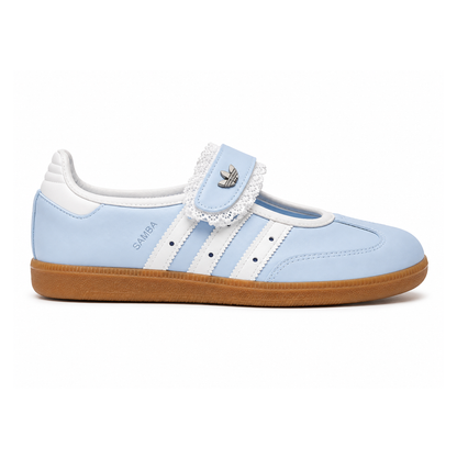 Adidas Samba Jane  pale blue