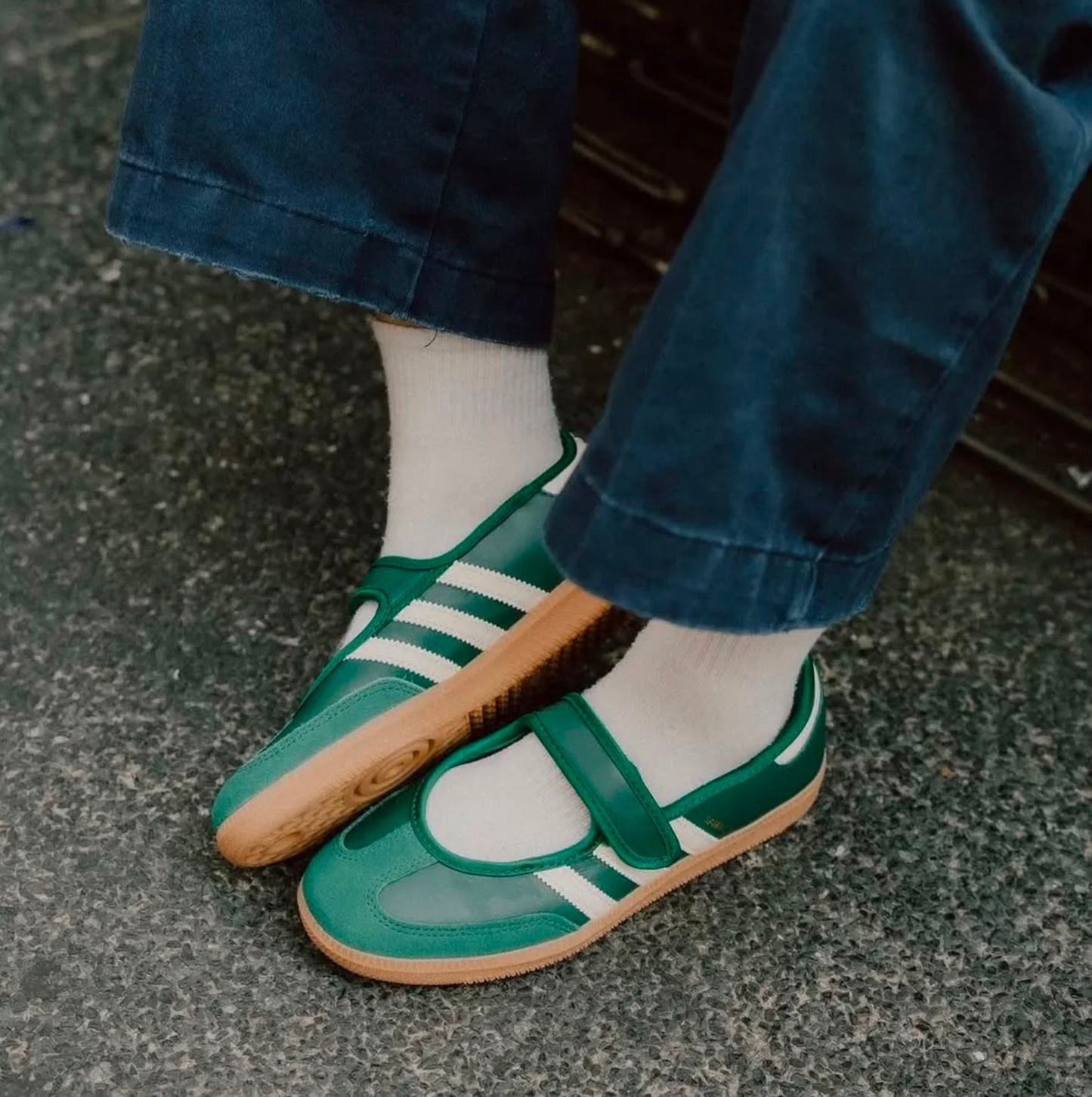 Adidas Samba Jane  Collegiate Green