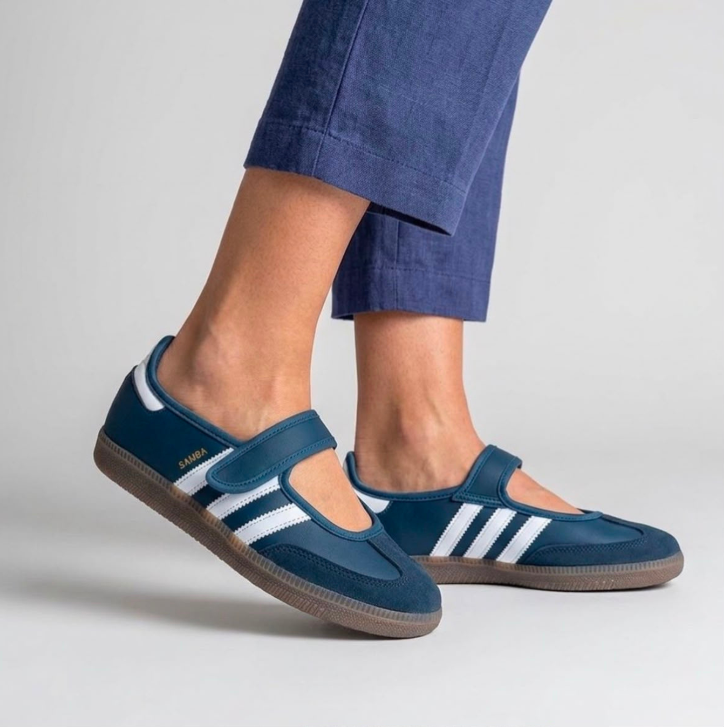 Adidas Samba Jane Navy/Cloud White