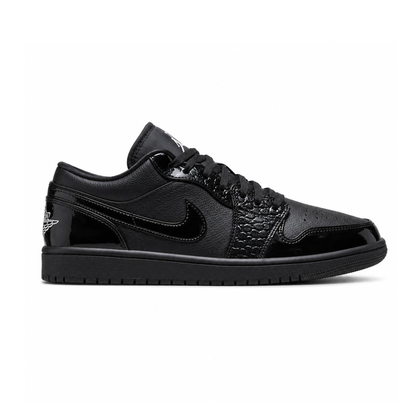 Air Jordan 1 Low "Black Croc"