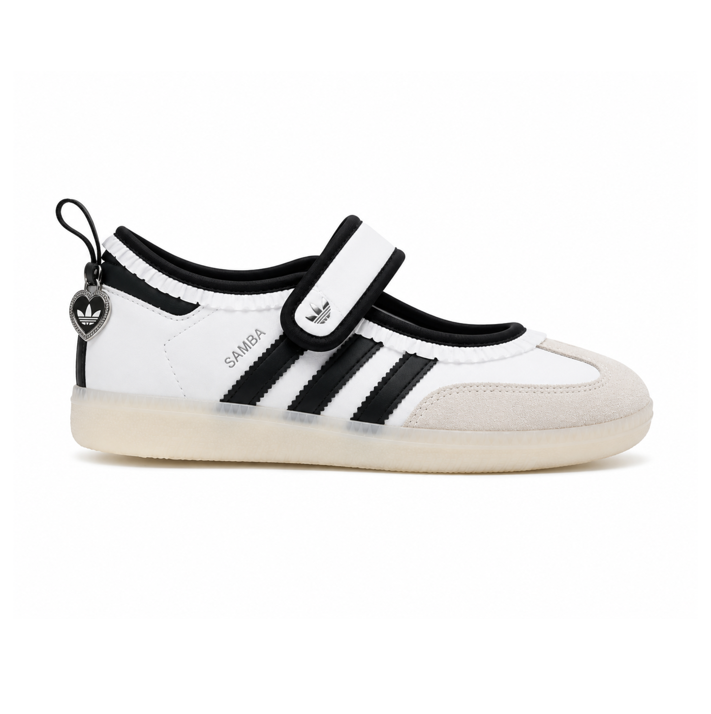 Adidas Samba Jane "Ruffle Pack White Black"