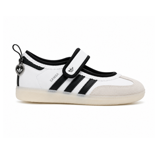 Adidas Samba Jane "Ruffle Pack White Black"