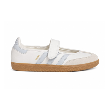 Adidas Samba Jane Cloud White and Clear Sky