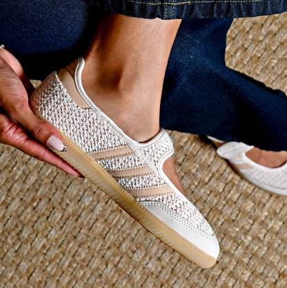 "Adidas Samba Jane "pink crochet"