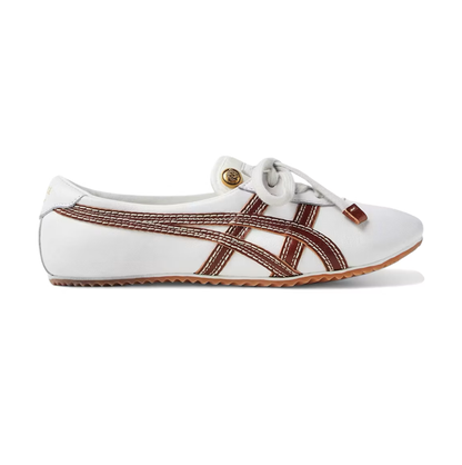 Versace x Onitsuka Tiger "brown and white"