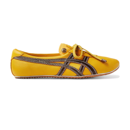 Versace x Onitsuka Tiger "yellow and brown"