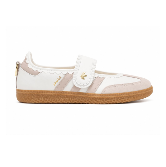 Adidas Samba Jane white and gum