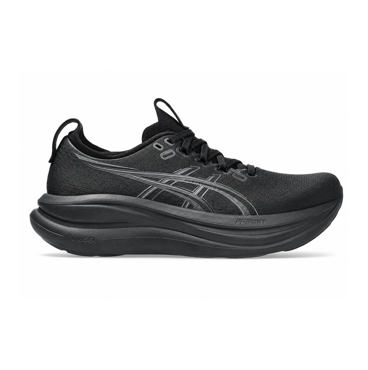 Asics Gel-Nimbus 28 Black/Graphite.