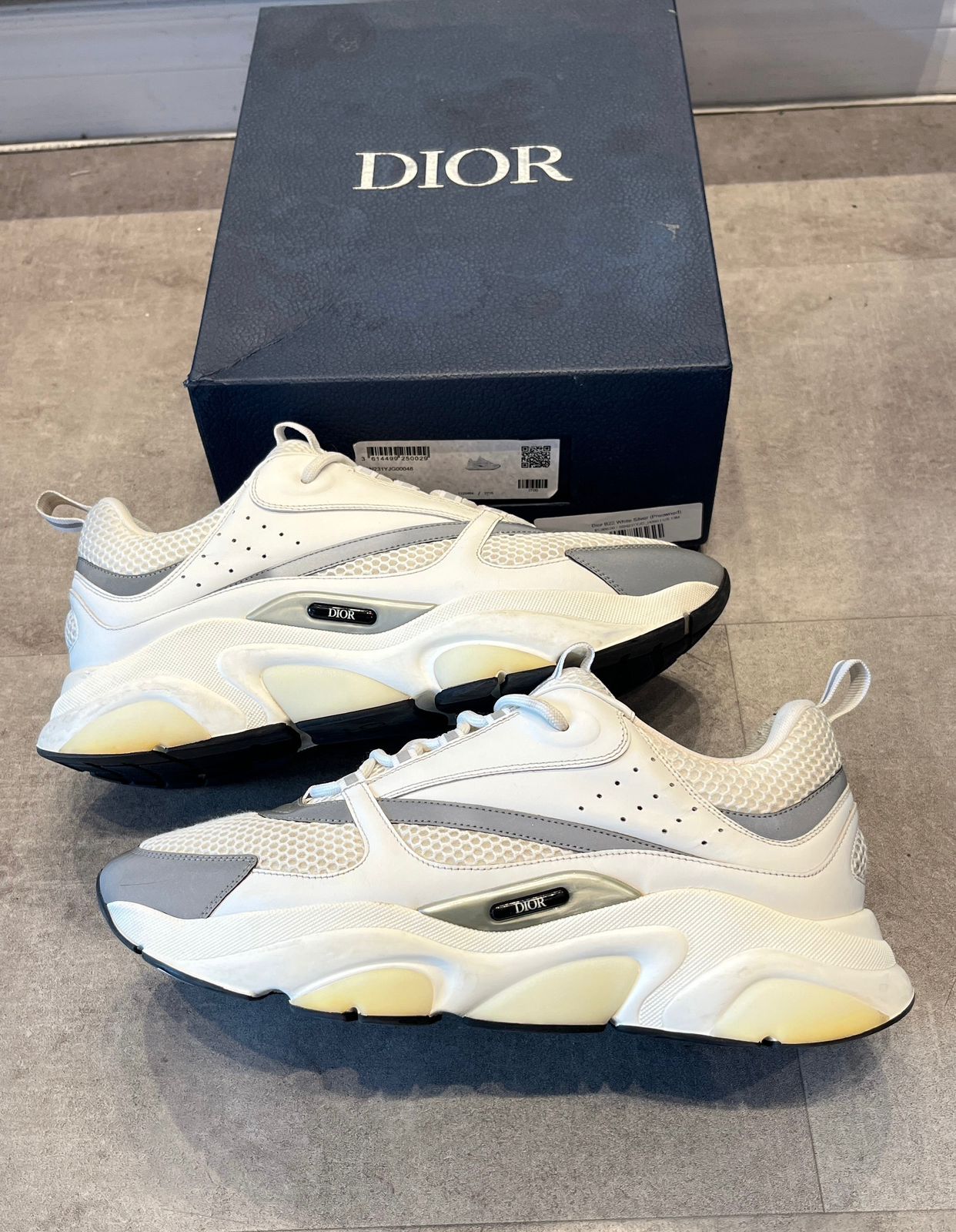 Dior B22 'White Grey