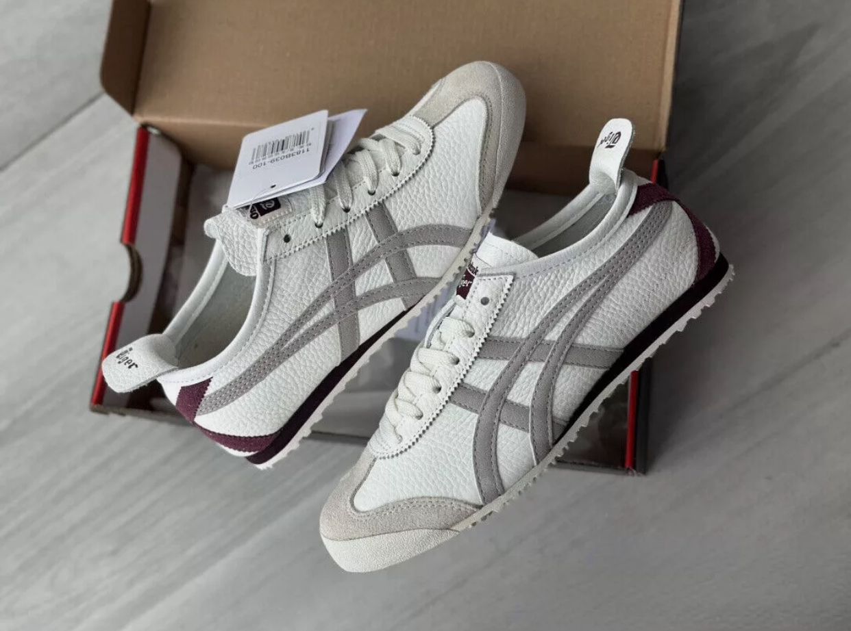 Onitsuka Tiger Mexico 66 Sneakers Beige/Burgundy
