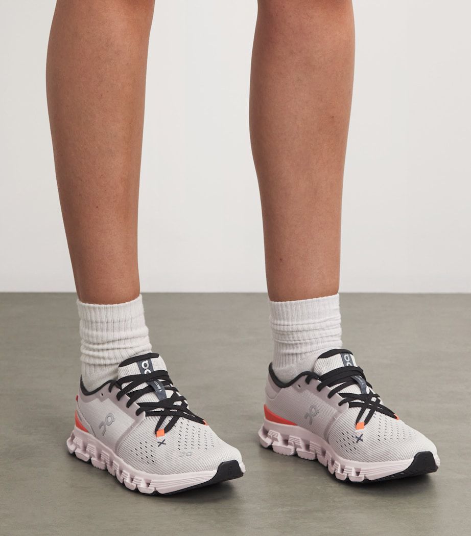 On Cloud X 4 "Grey | Orange"