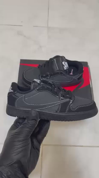 Travis Scott x Air Jordan 1 Retro Black Phantom' KIds