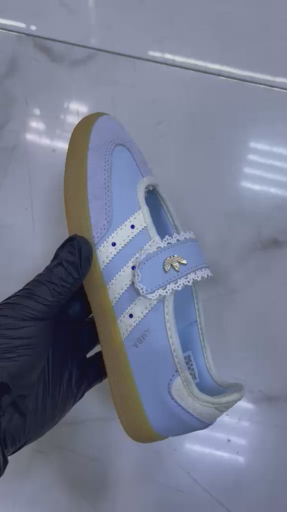 Adidas Samba Jane  pale blue