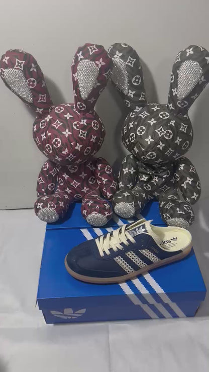 Adidas Samba OG Mule Navy Blue