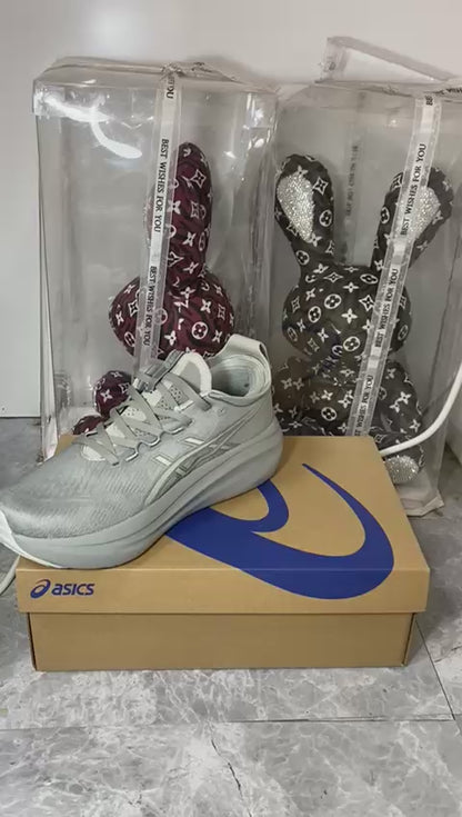 ASICS  Gel-Nimbus 27 ‘SEAL GREY/LAKE GREY’