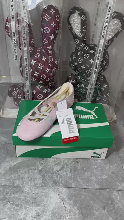 Puma Speedcat Ballet " pink upper and white Formstrip"