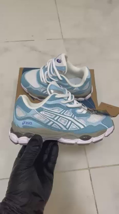 ASICS Gel-NYC "Cream/Arctic Sky" Kids
