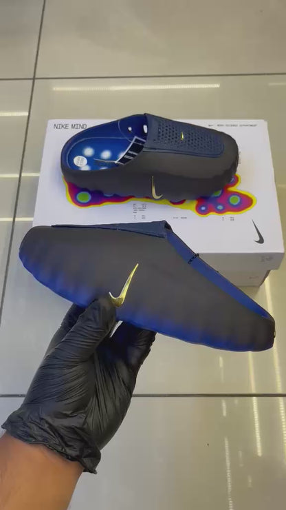 Nike Mind 001 Pregame Mules Blackened Blue