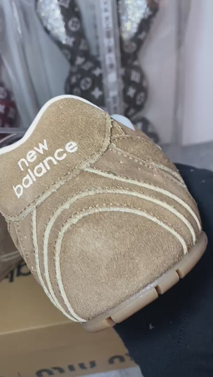 New Balance X Miu Miu 530 SL suede ‘Beige/Orange’