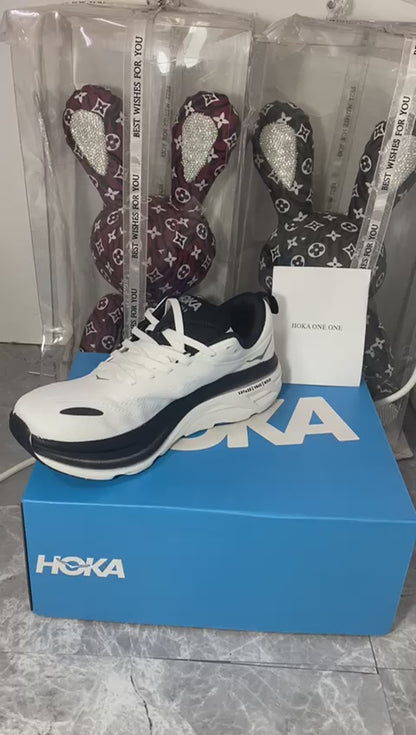 Hoka One One Bondi 8 ‘White/Black’