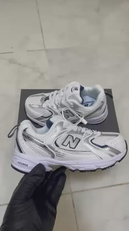 New Balance 530 "white and navy" Kids