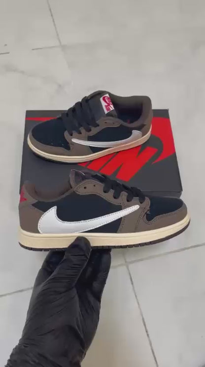 Travis Scott x Air Jordan 1 Low 'Mocha' KIds