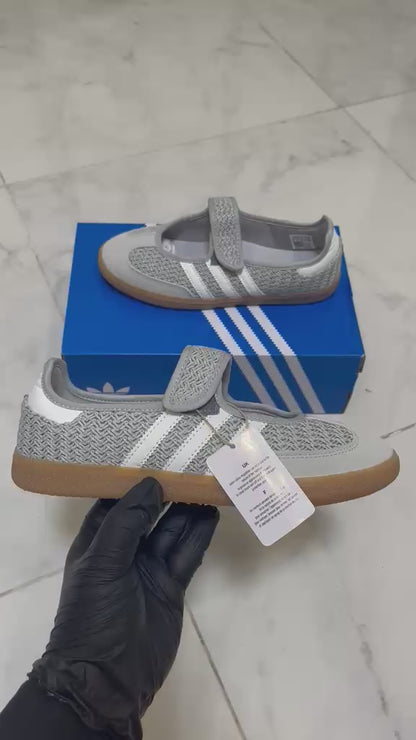 Adidas Samba Jane Shoes "grey woven"
