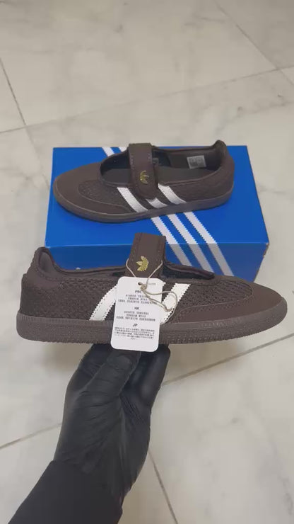 Adidas Samba Jane "Brown White"
