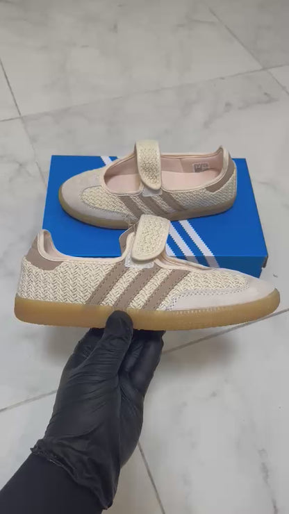 "Adidas Samba Jane "pink crochet"